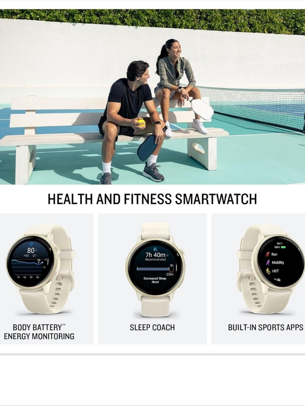 LIKE NEW - Garmin vívoactive® 6, Health and Fitness GPS Smartwatch - Picture 2 of 6